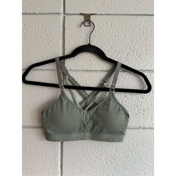 aerie Other - Women’s Aerie Cross Double Strap Sports Bra in Sage Green size S